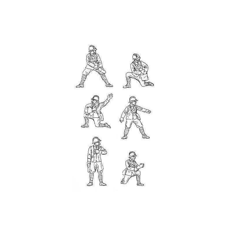 Französische Canon Figur 75 mmwwi 1/72 | Scientific-MHD