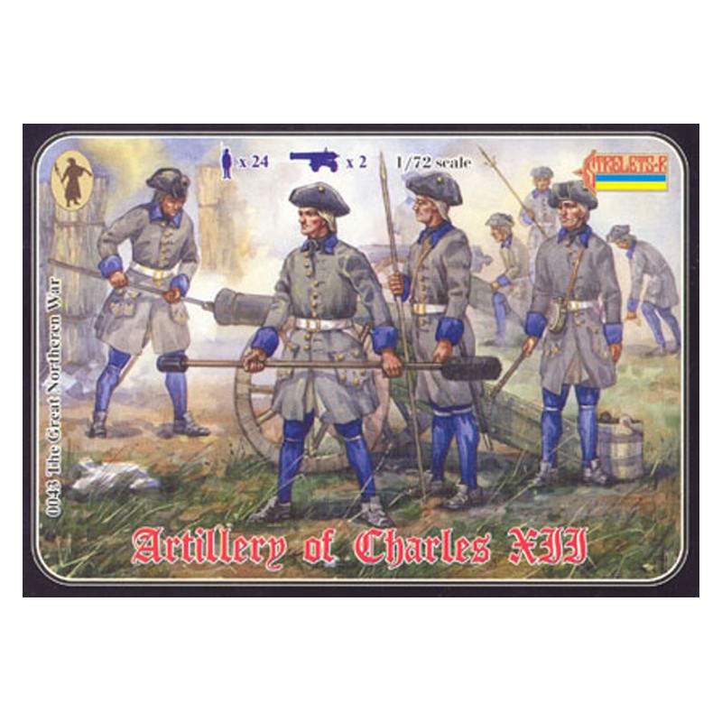 Charles XII Artillerie -Figur | Scientific-MHD