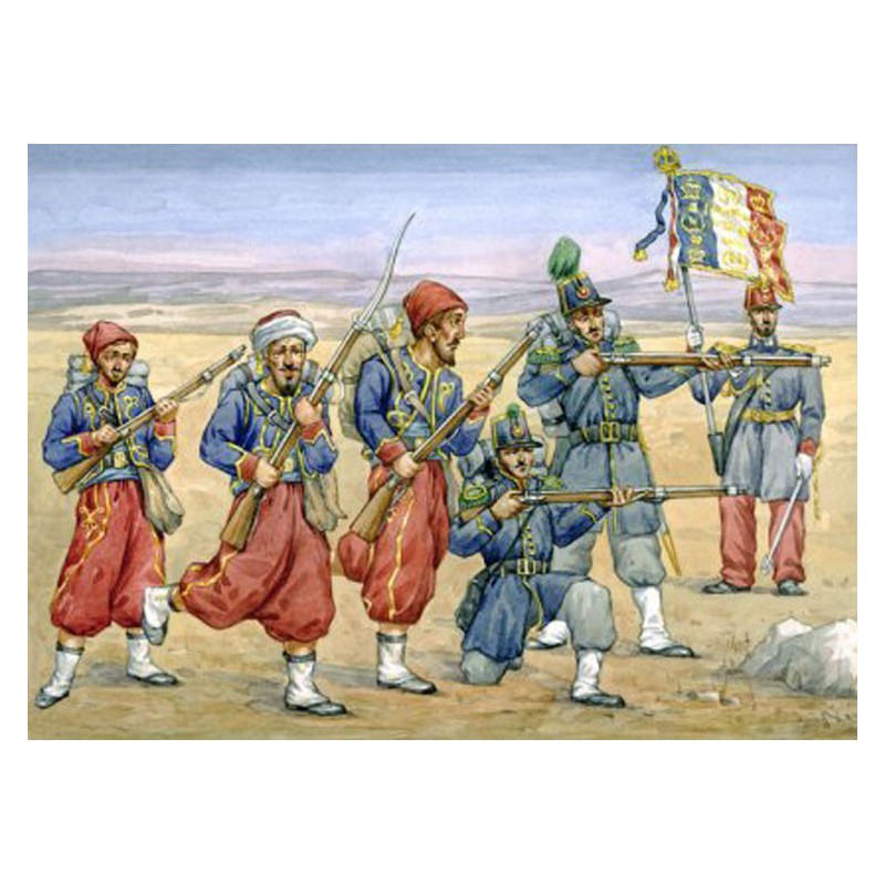 Französische leichte Infanterie -Figur | Scientific-MHD