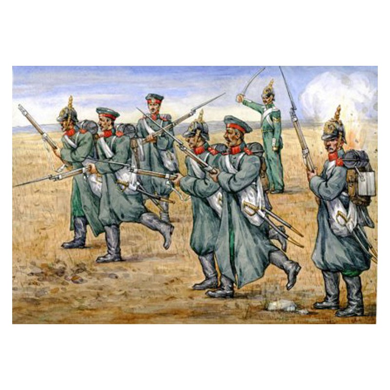 Russische Infanterie -Linie Figur | Scientific-MHD