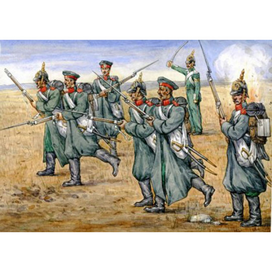 Russische Infanterie -Linie Figur | Scientific-MHD