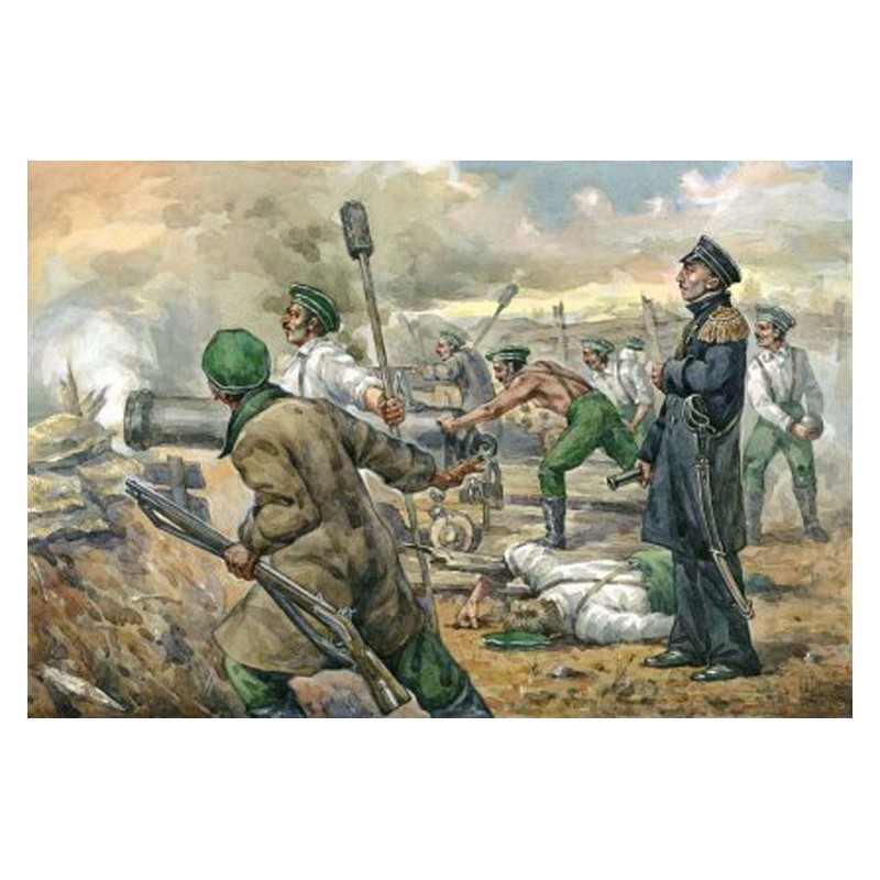 Russische Marineartillerie -Figur | Scientific-MHD