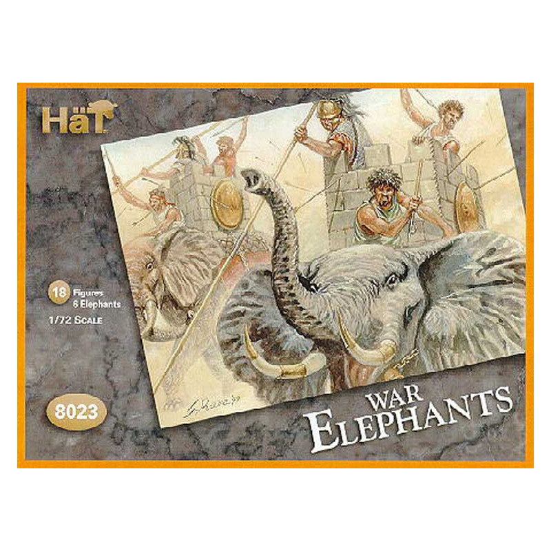 Krieg Elefant Figur 1/72 | Scientific-MHD