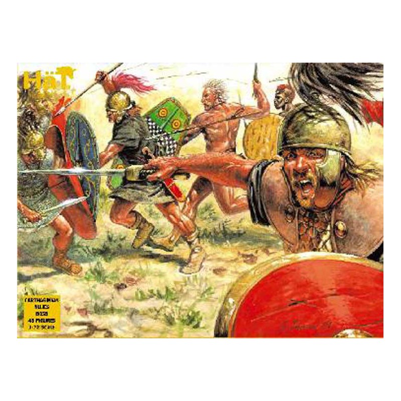 Karthaginer 1/72 Verbündete Figurin | Scientific-MHD