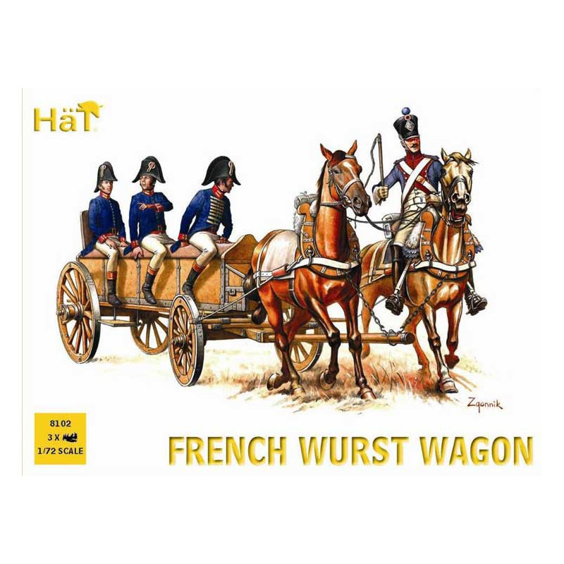Französische Figur schlimmster Wagen 1/72 | Scientific-MHD