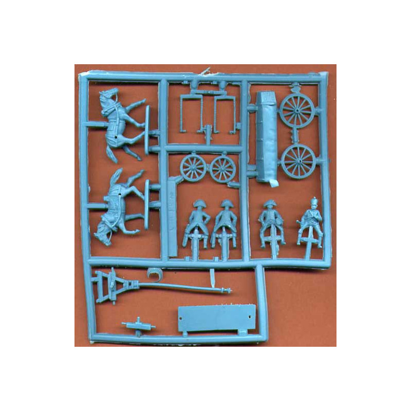 Französische Figur schlimmster Wagen 1/72 | Scientific-MHD