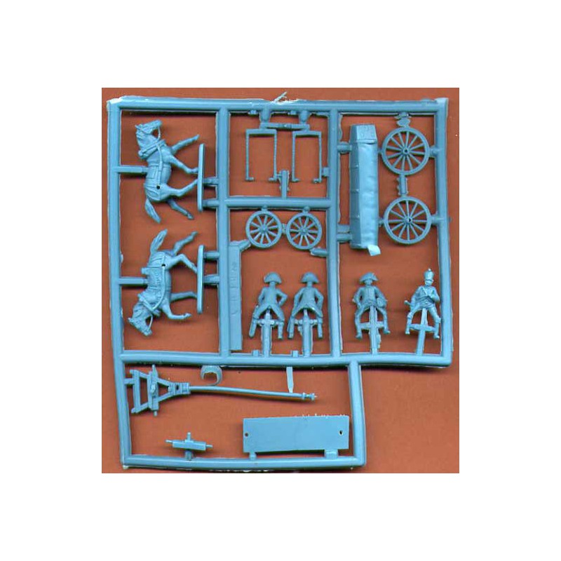 Französische Figur schlimmster Wagen 1/72 | Scientific-MHD