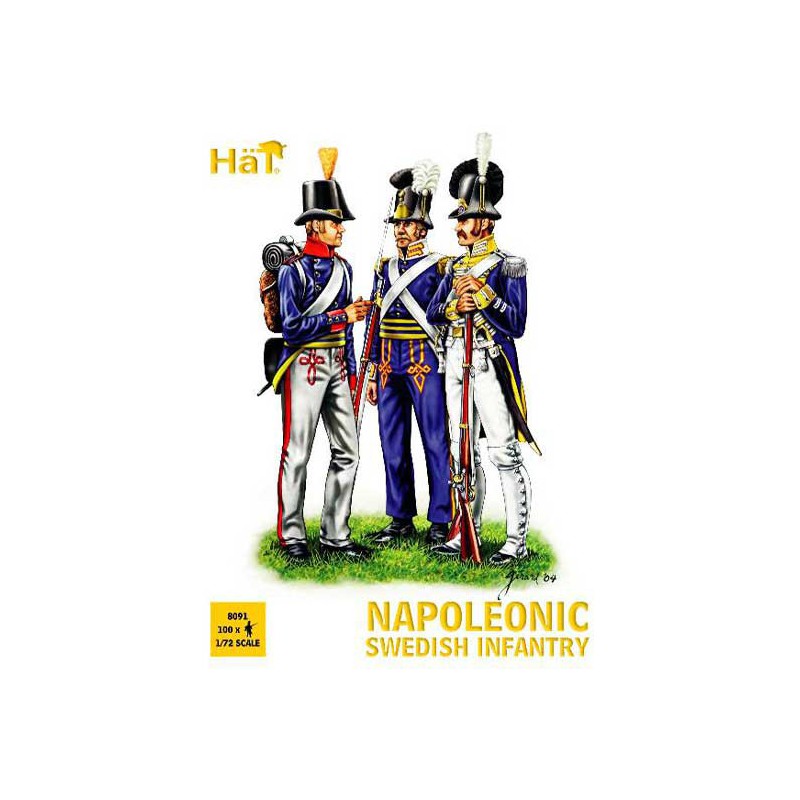 Napol 1/72 Suedoise -Infanterie -Figur | Scientific-MHD