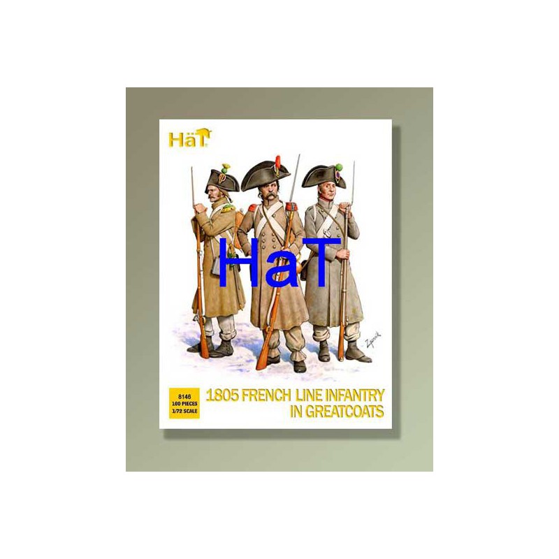 1805 Figur Franç. In Greatcoats1/72 | Scientific-MHD