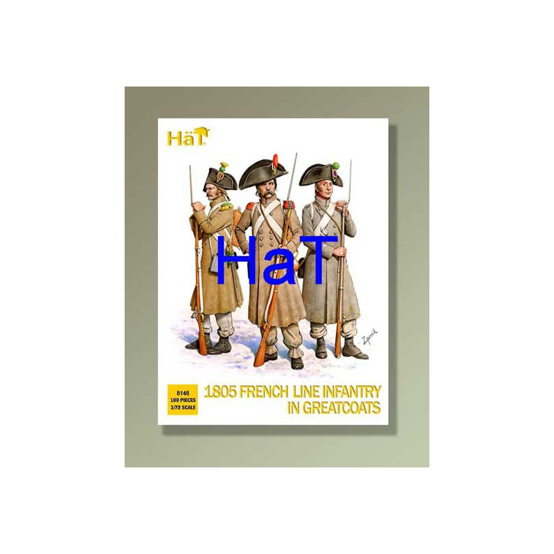 1805 Figur Franç. In Greatcoats1/72 | Scientific-MHD