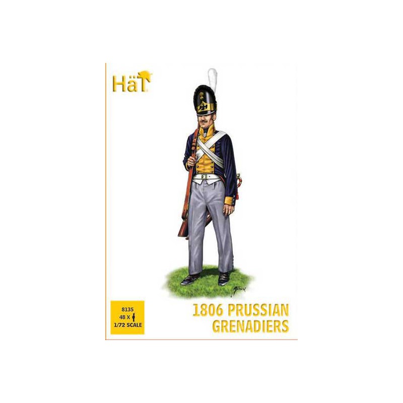 Preußische Grenadiers Figur 1806 1/72 | Scientific-MHD