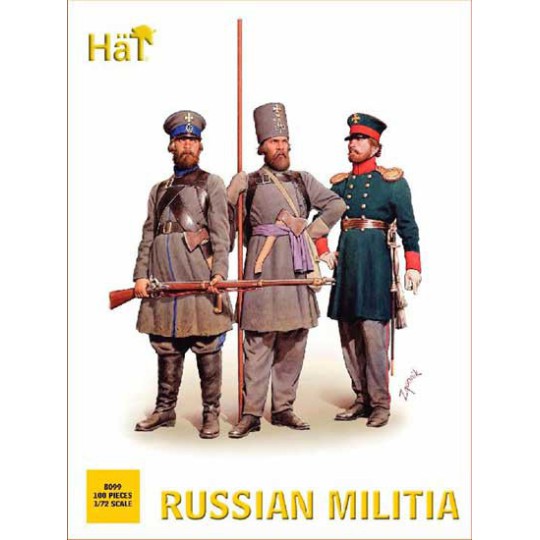 Russische Milizen Figur 1/72 | Scientific-MHD