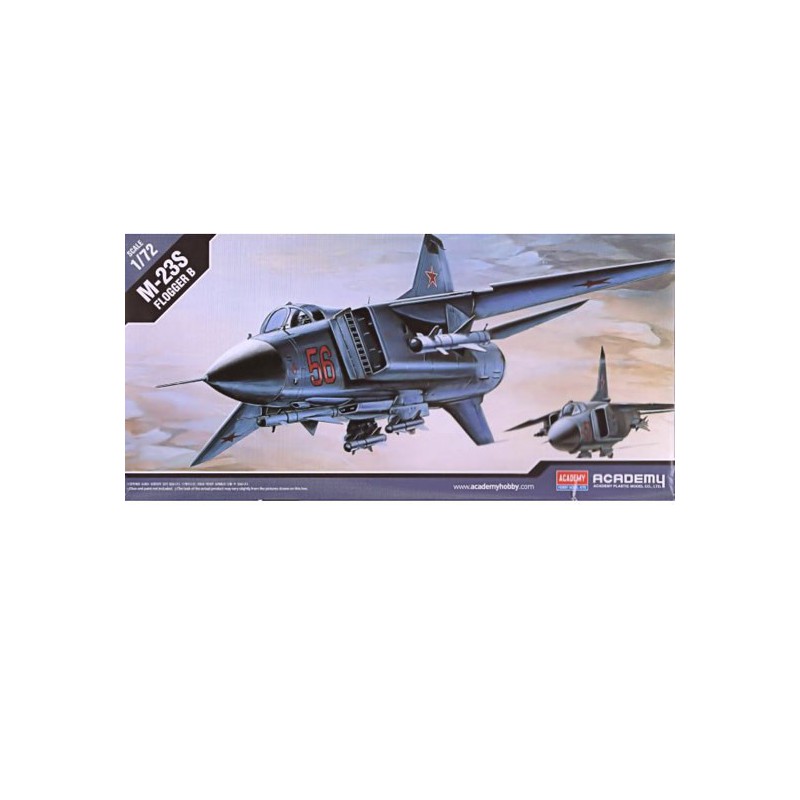 MIG-23S Flogger 1/72 Kunststoffebene Modell | Scientific-MHD