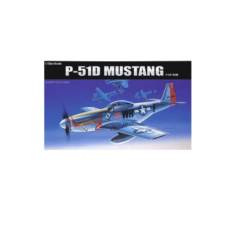 P-51d Mustang 1/72 Kunststoffebene Modell | Scientific-MHD