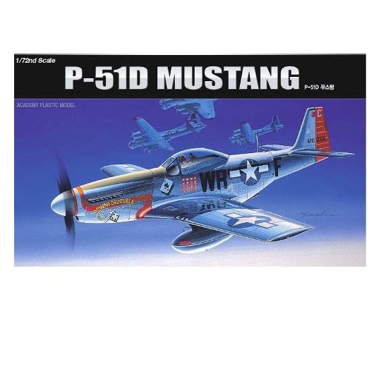P-51d Mustang 1/72 Kunststoffebene Modell | Scientific-MHD