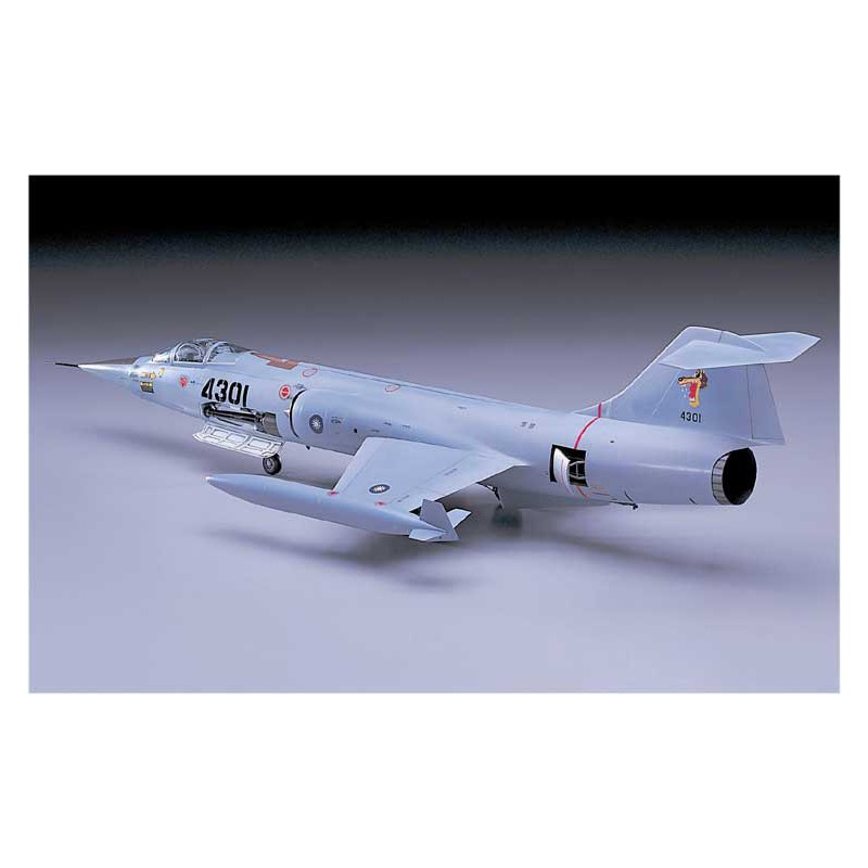F-104G/s Starfight Plastic Plastic Platial Model (ST11) 1/32 | Scientific-MHD