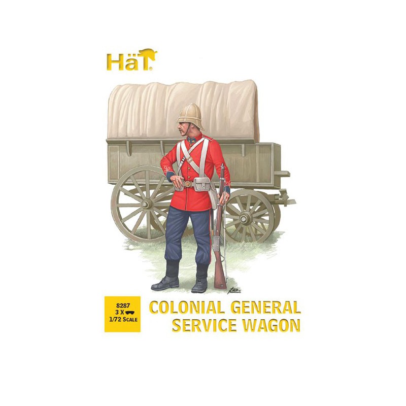 Colonial Figur Service Wagon 1/72 | Scientific-MHD