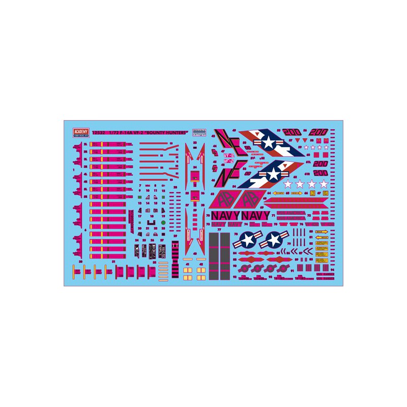 F-14A Kunststoffebene Modell VF-2 1/72 | Scientific-MHD