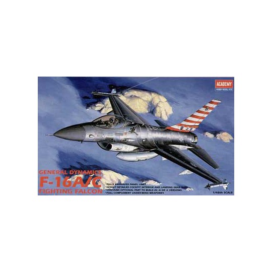 F-16A Kunststoffebene Modell/C F. Falcon 1/48 | Scientific-MHD