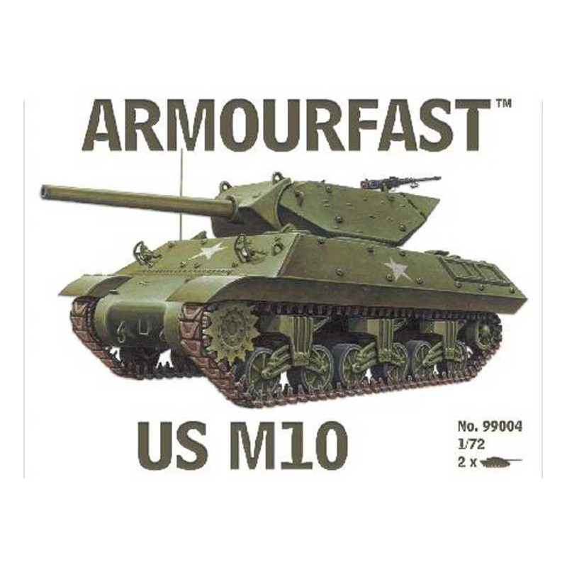 US -Plastiktankmodell M10 Tank Zerstörer 1/72 | Scientific-MHD