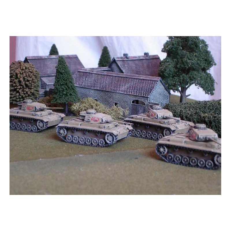 Panzer II -Kunststofftankmodell (2 PCS) 1/72 | Scientific-MHD