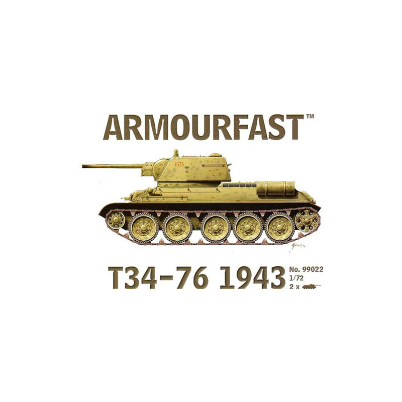 T34-791943 1/72 Kunststofftankmodell | Scientific-MHD