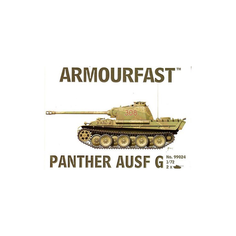 Panther -Kunststofftankmodell aus 1/72 | Scientific-MHD