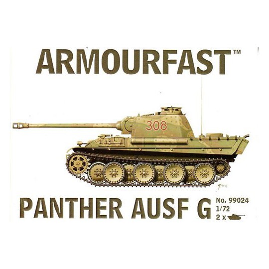 Panther -Kunststofftankmodell aus 1/72 | Scientific-MHD