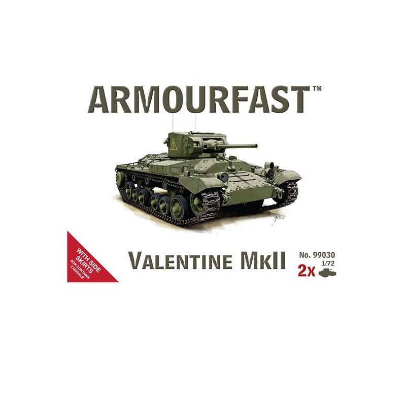 Valentine MKII 1/72 Kunststofftankmodell | Scientific-MHD