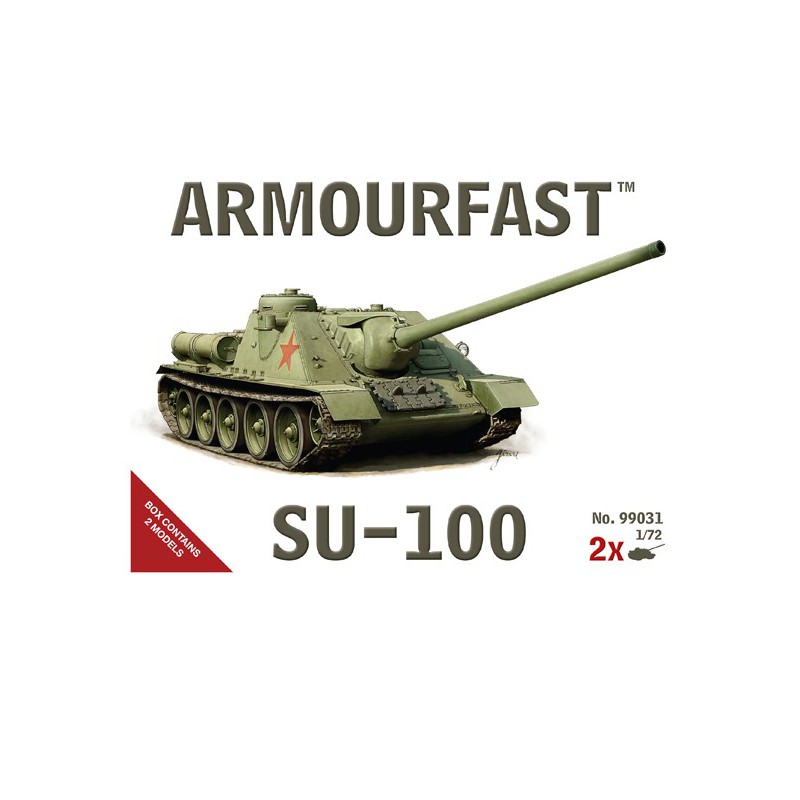 SU-100 1/72 Kunststofftankmodell | Scientific-MHD