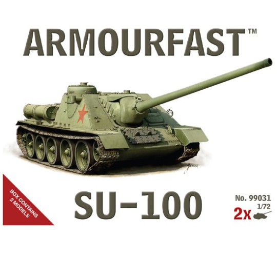 SU-100 1/72 Kunststofftankmodell SU-100 1/72 Kunststofftankmodell | Scientific-MHD