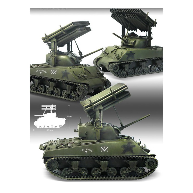 M4A3 Sherman Calliope 1/35 Kunststofftankmodell | Scientific-MHD