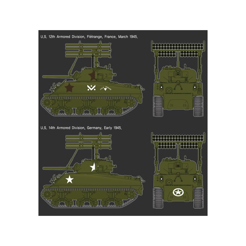 M4A3 Sherman Calliope 1/35 Kunststofftankmodell | Scientific-MHD