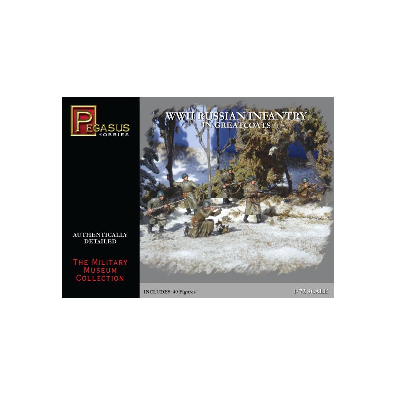 Russische Infanterie -Figur in 1/72 Greatcoats | Scientific-MHD