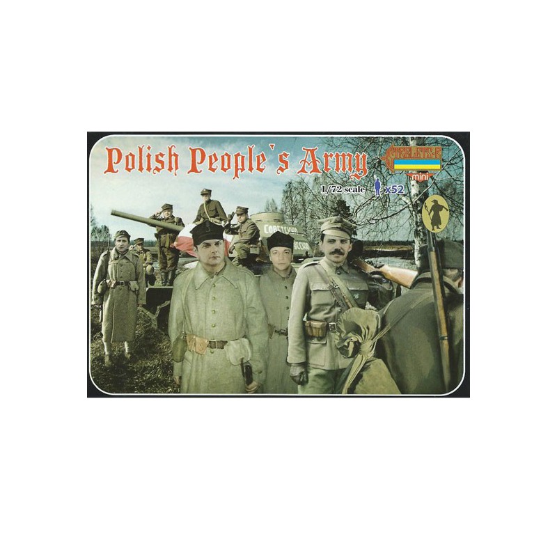 Polnische Armee Figur im Zweiten Weltkrieg 1/72 | Scientific-MHD