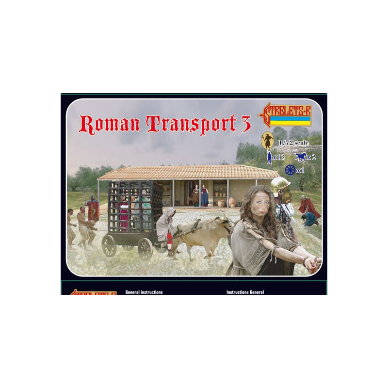 Römischer Transportfigur N ° 3 1/72 | Scientific-MHD