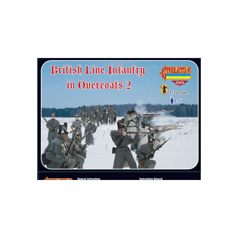 Britische Infanterie -Figur. Mund 2 1/72 | Scientific-MHD