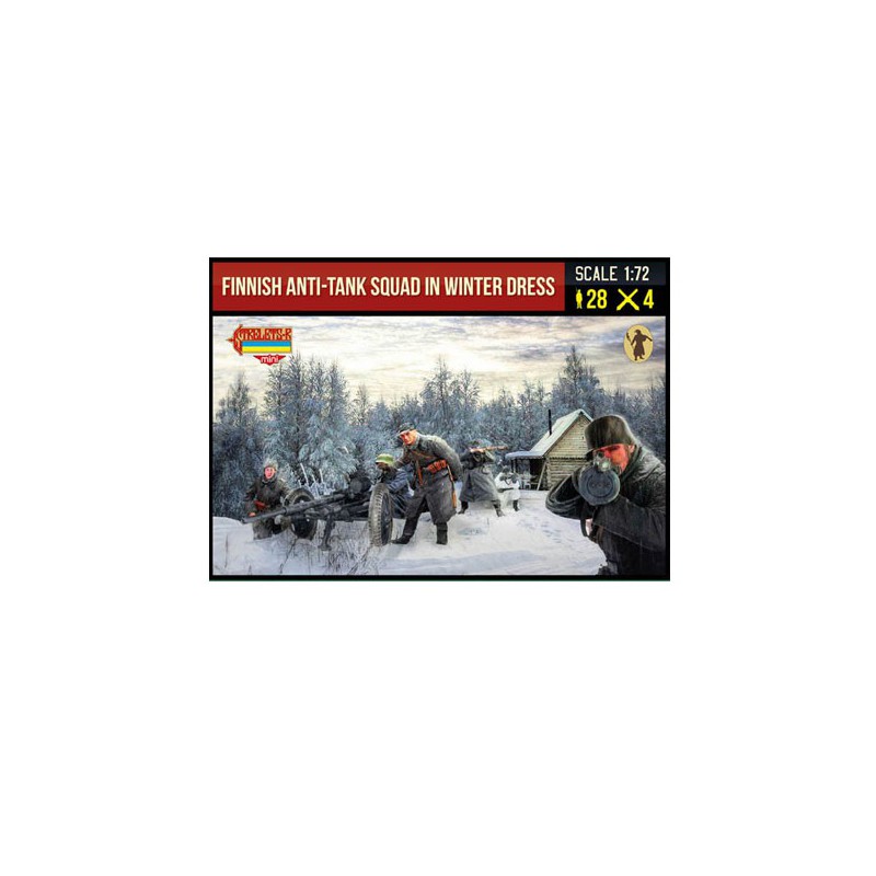 Panzerabwehrkader Winter 1/72 Finnisch-Figur | Scientific-MHD