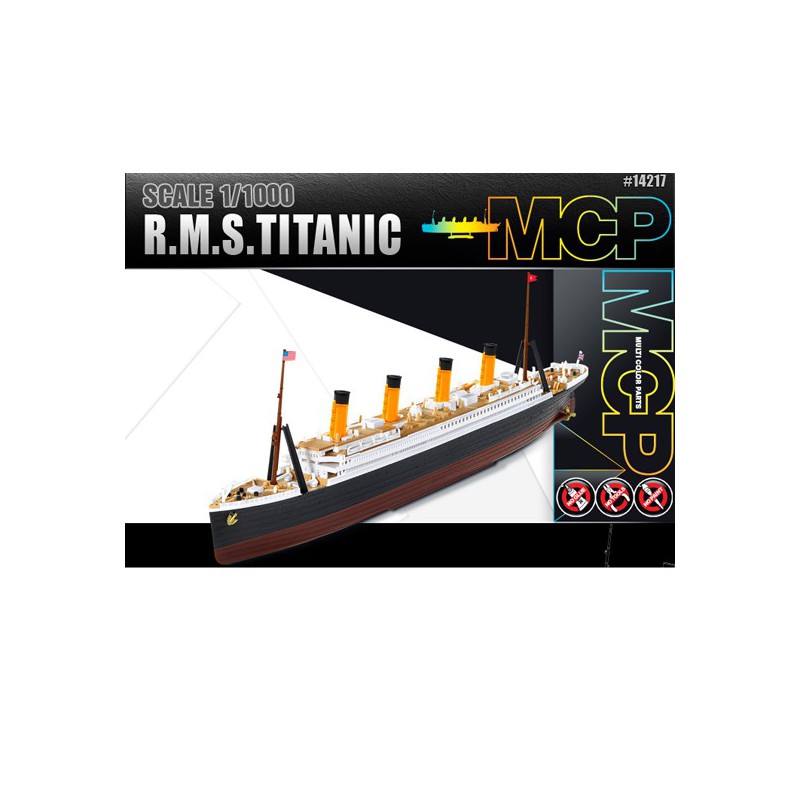 RMS Titanic 1/1000 Plastikbootmodell | Scientific-MHD