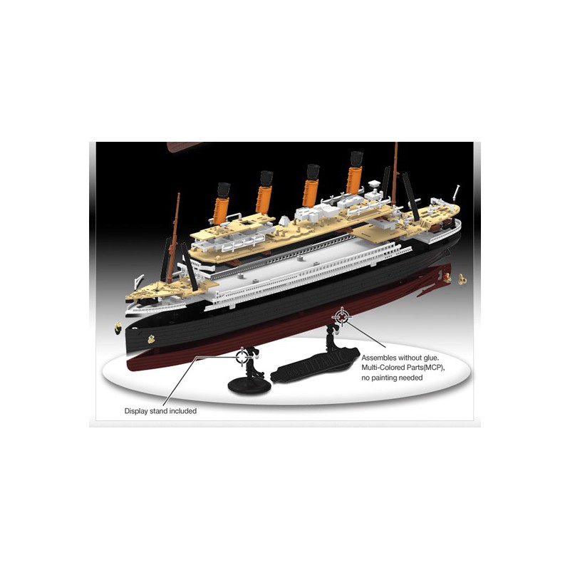 RMS Titanic 1/1000 Plastikbootmodell | Scientific-MHD
