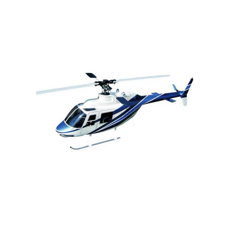 Radio -Kontrollierter Hubschrauberzubehör -Rumpf Jet Ranger | Scientific-MHD