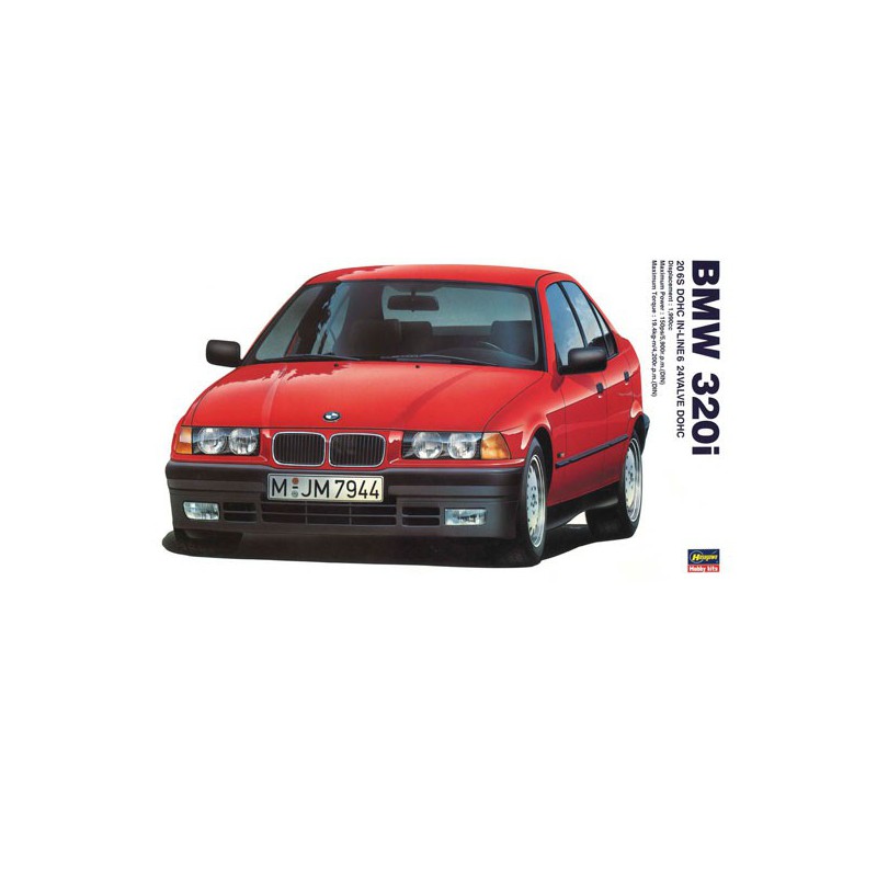 BMW 320i 1/24 Plastikautoabdeckung | Scientific-MHD