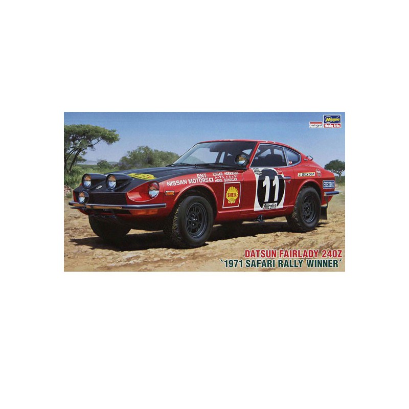 Fairlady 240Z Safari Rally1/24 Plastikautoabdeckung | Scientific-MHD