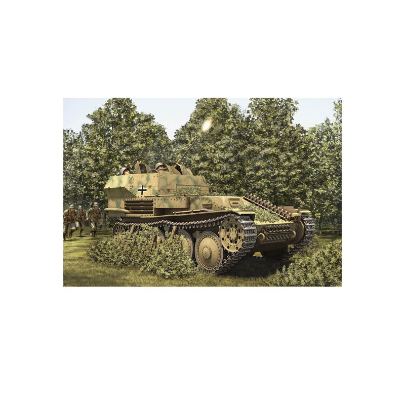Flak 38 pz.kpfw .38 (t) 1/35 Kunststoffmodell für Kunststoff | Scientific-MHD