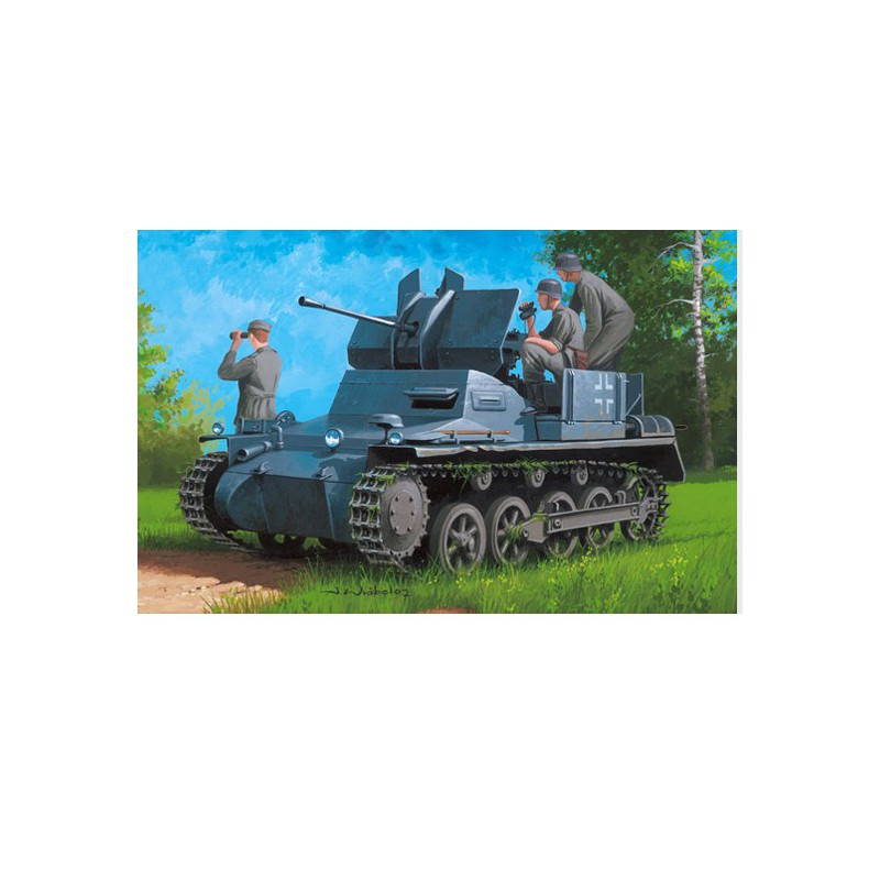 Flakpanzer IA 1/35 Kunststoffmodell für Kunststoff | Scientific-MHD