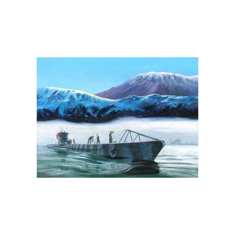 Plastikboot Model Deutsche Marine VII-B U-Boot 1/350 | Scientific-MHD