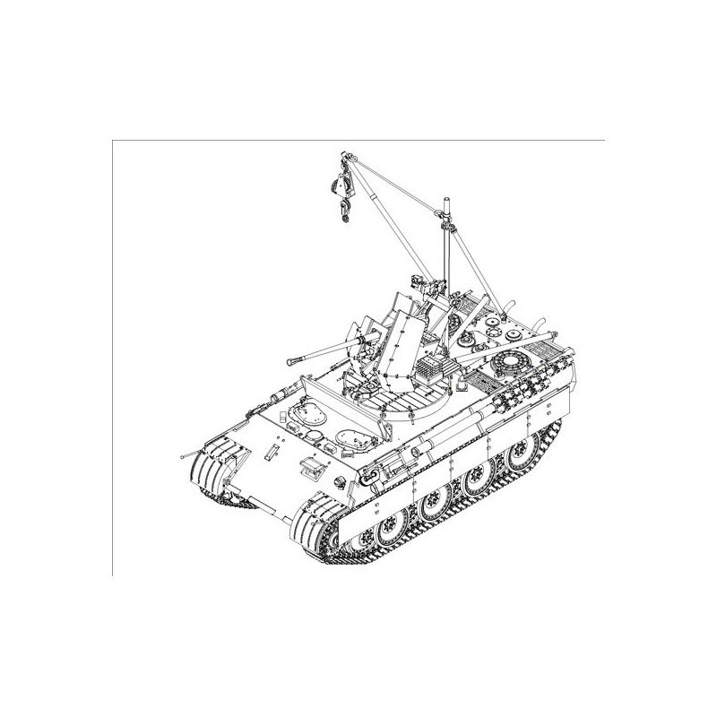 Panther Panther Assu.d Flak Bergep1/35 | Scientific-MHD