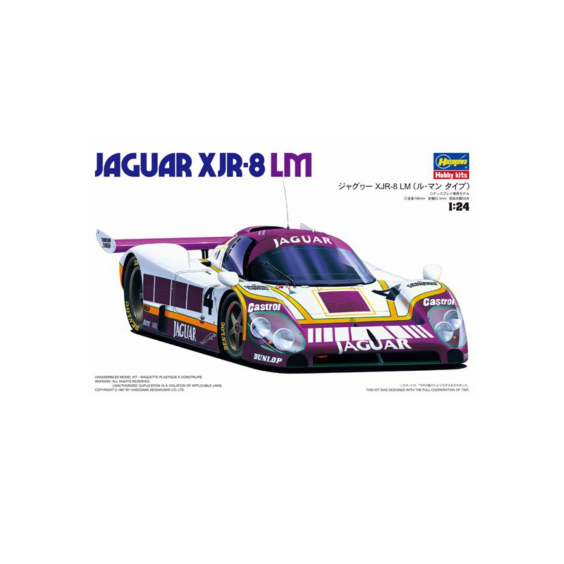 Jaguar XJR-8 LM 1/24 Plastikautoabdeckung | Scientific-MHD