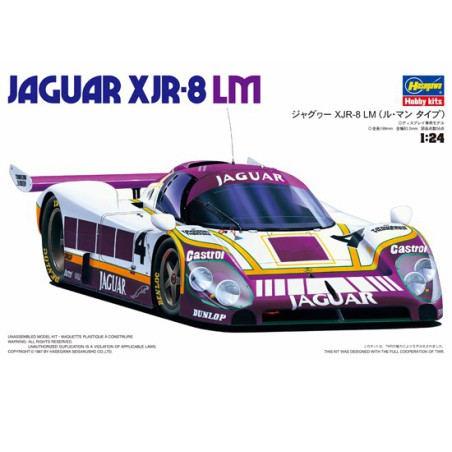 Jaguar XJR-8 LM 1/24 Plastikautoabdeckung | Scientific-MHD