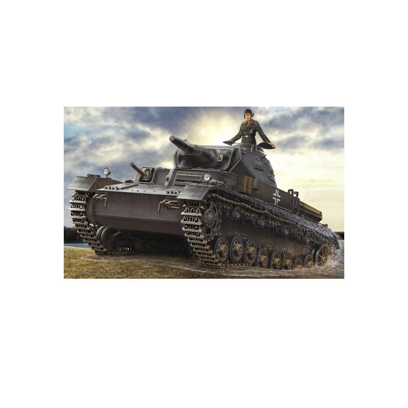 Panzer IV Kunststoffmodell IV AUSF D / Tauch 1/35 | Scientific-MHD